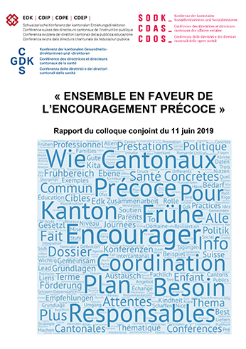 Ensemble en faveur de l'encouragement précoce - 2020.04.03